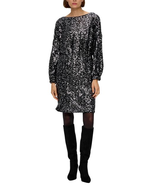 S.oliver Black Paillettenkleid