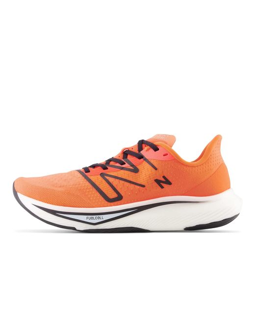 New Balance Orange Fuelcell Rebel V3 Running Shoe for men