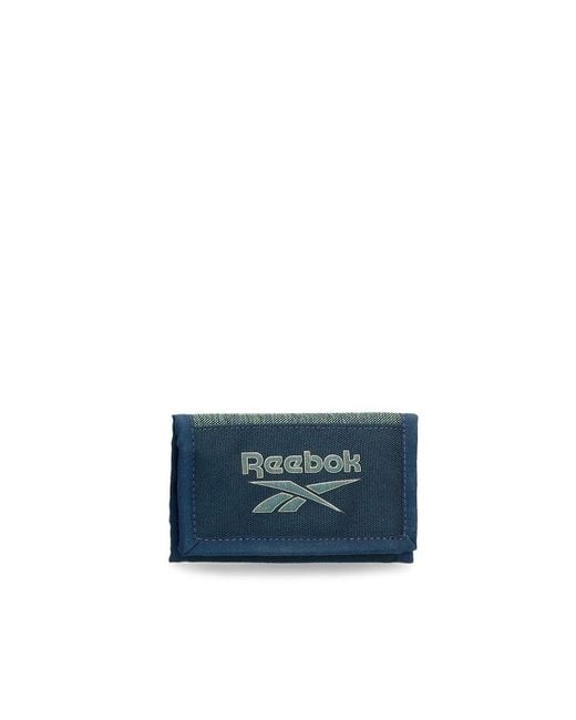 Reebok Summerville Blue Wallet 13 X 8 X 2.5 Cm Polyester for men