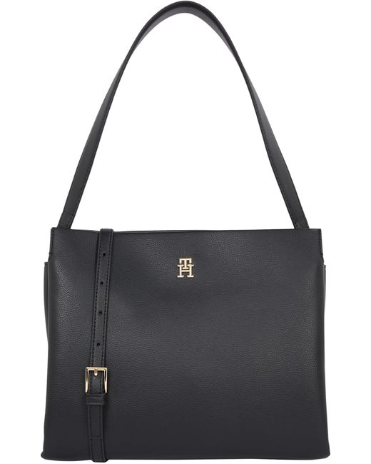 Bolso Satchel Mujer Legacy con correa para el hombro Tommy Hilfiger de color Black