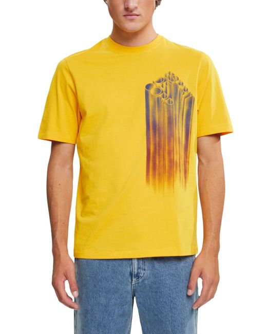Esprit Edc By T-shirts Relaxed Fit in het Yellow