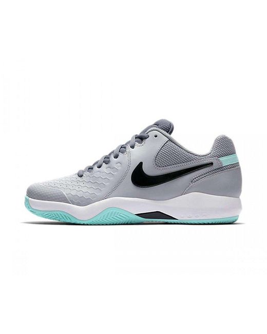 Nike Gray Air Zoom Resistance Cly Sneaker for men