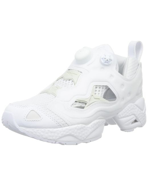 Reebok White Instapump Fury 95 Sneaker