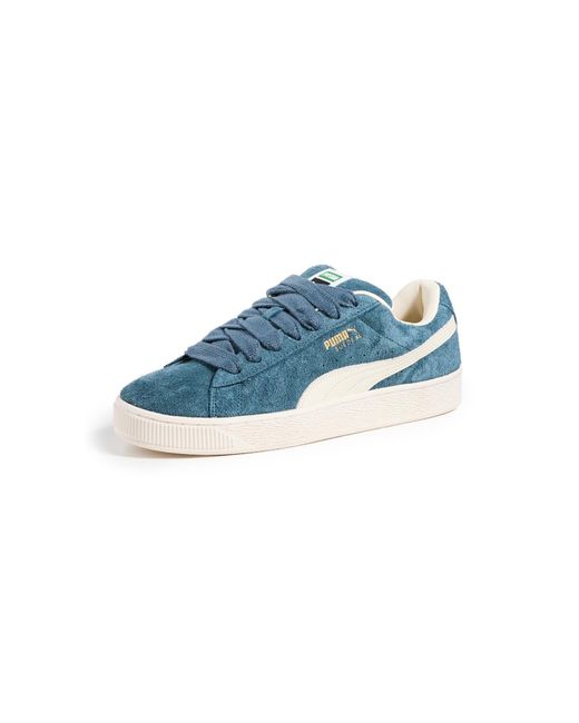 PUMA Blue Suede Xl Hairy Sneakers for men