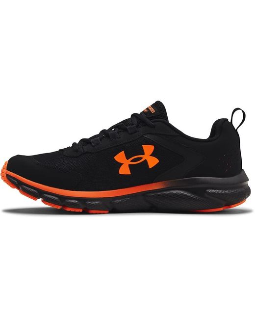 Under Armour Black Charged Assert 9 Road Running Shoe for men