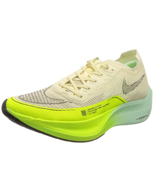 Nike Zoomx Vaporfly Running Shoe in Yellow for Men | Lyst UK