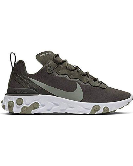 WMNS React Element 55 Kaki Bq2728-302 Nike en coloris Vert | Lyst