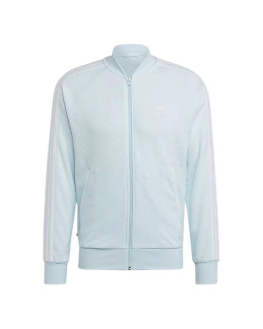 Adidas Adicolor Sst Ib7728 Almost Blue Sports Track Jacket Large for men