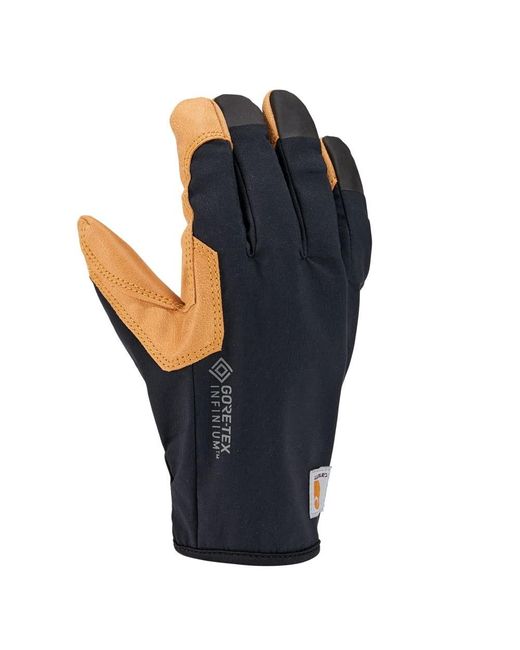Carhartt Blue Gore-tex Infinium Synthetic Leather Secure Cuff Glove for men