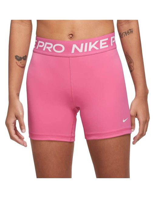 Nike Pink Pro 365 Upper Thigh Length Tight