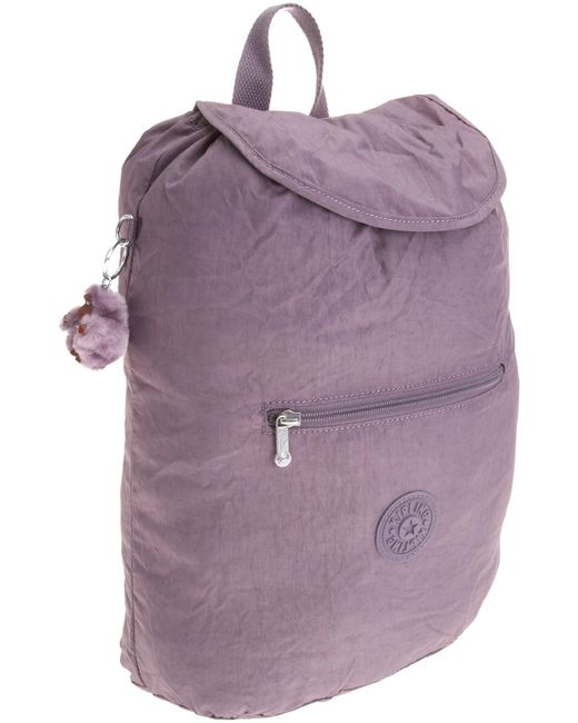 Kipling Purple Fold Bp Foldable Backpack Deep Lilac K13241653 Medium