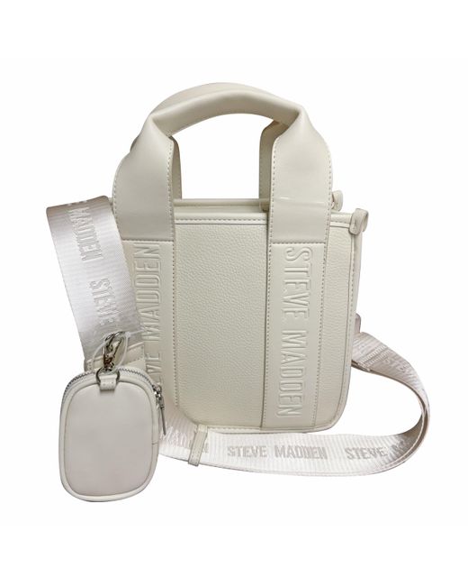 Bwebber E Satchel & Crossbody Bag Donna di Steve Madden in Gray