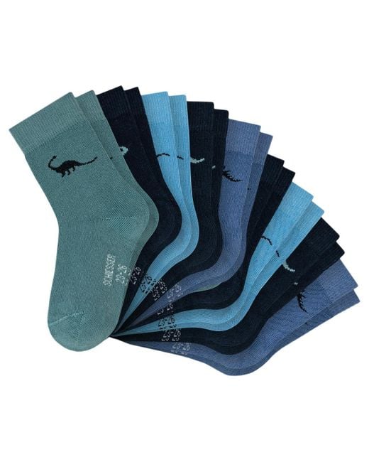 Schiesser Socken - 10er in Blue für Herren