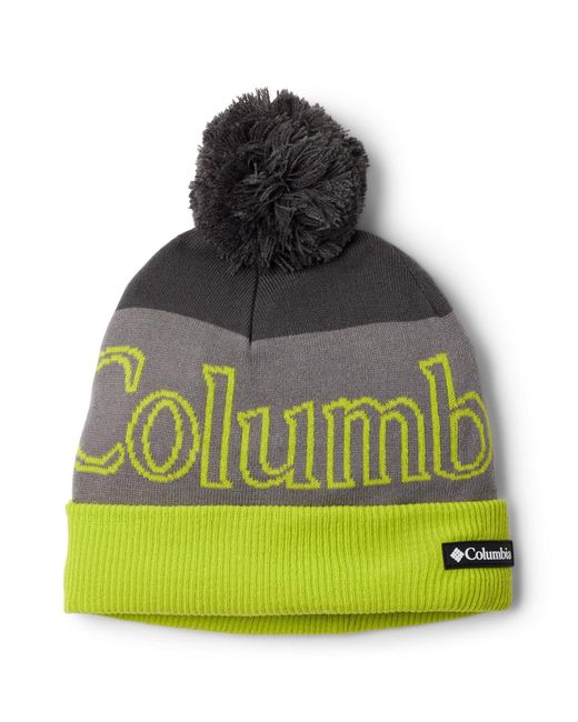 Columbia Green Polar Powder Ii Beanie Hat