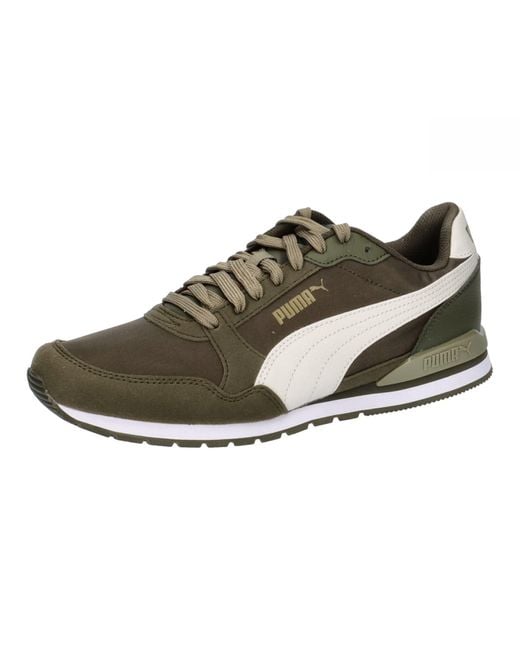 Puma roma olive green online