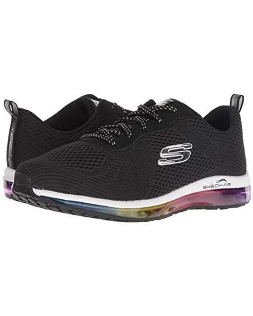 Skechers Skech Air Element Prelude Trainers In Black Save