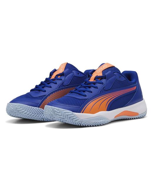 PUMA Blue Nova Court Momo González Padel Shoes EU 45