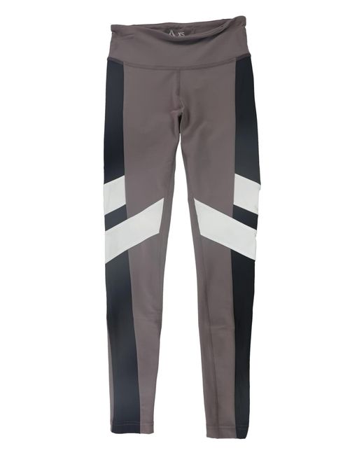 Reebok Gray S Colorblock Yoga Pants