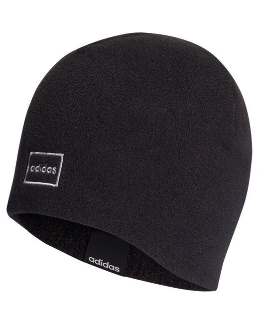 Bonnet Fleece Adidas en coloris Black