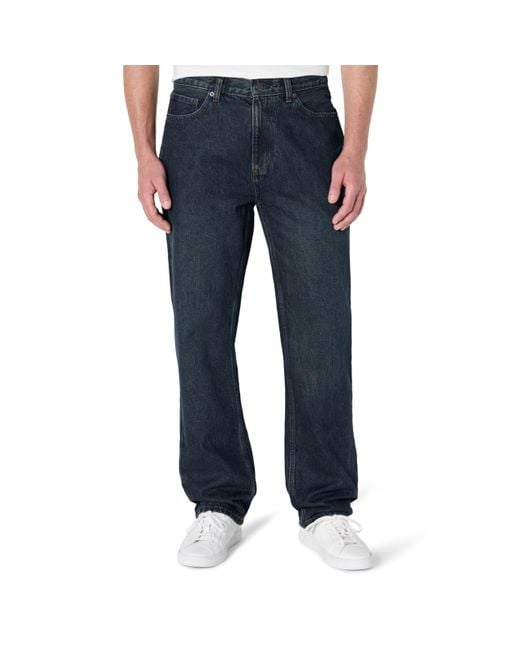 Amazon Essentials Unelastische Relaxed-Fit-Jeans in Blue für Herren