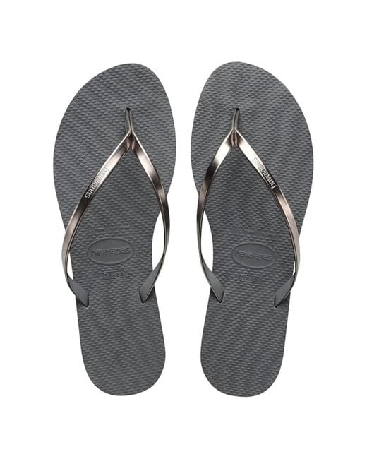Havaianas Gray You Metallic