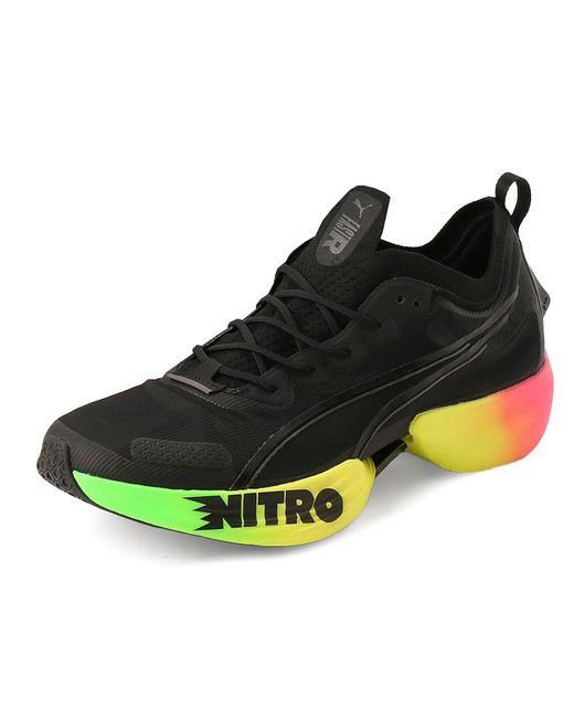 PUMA Green R Nitro Elite Futrograde Running Sneakers Shoes for men