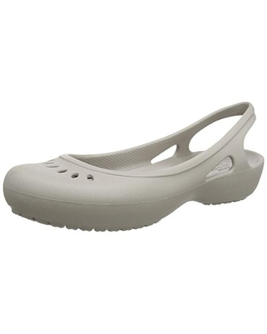 Crocs™ Gray Kadee Slingback Closed-toe Sandals