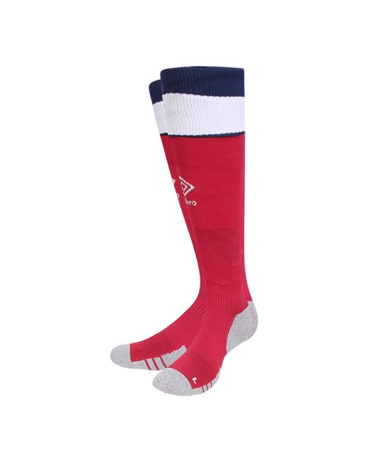 Umbro S England Alternate Rugby Socks 2021 2022 Red M for men