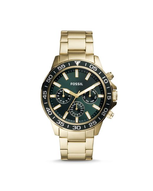 Montre fossil doré homme new arrivals