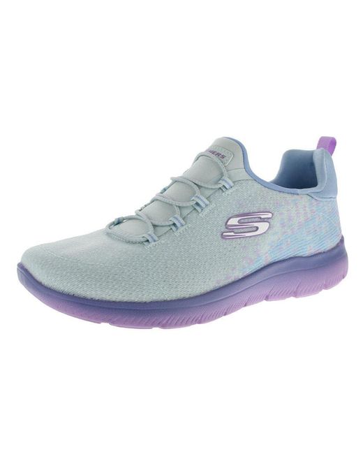 Sneaker Summits Donna di Skechers in Blue