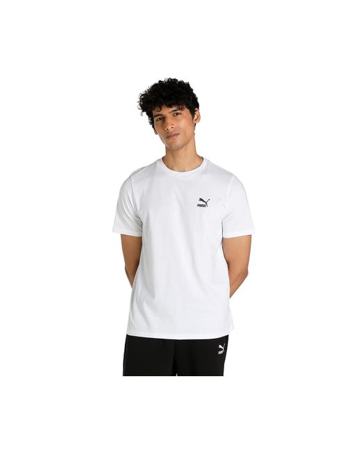 PUMA White Classics Small Logo Tee T-shirt for men