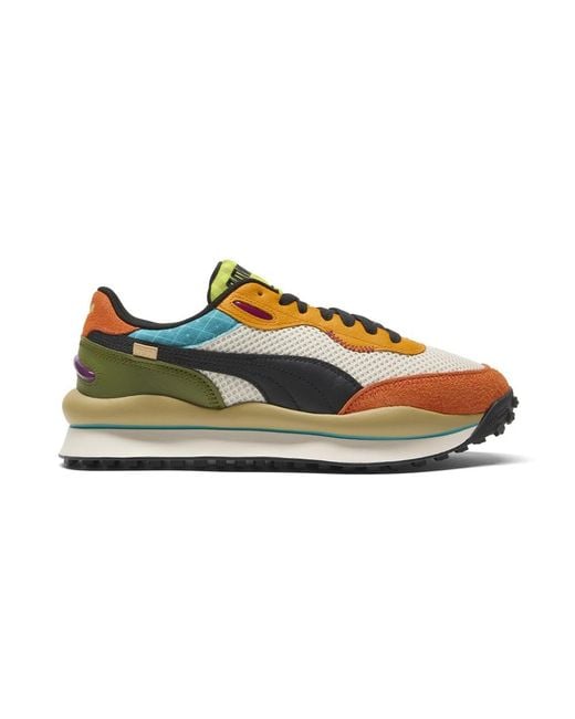 Mens Style Rider Hyper Prep Scarpe Da Ginnastica Casual - Beige, Beige, 40.5 EU di PUMA in Natural da Uomo