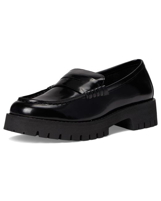 Steve Madden Black Langsten Loafer