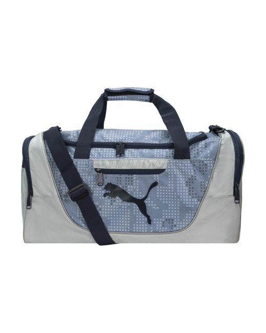 PUMA Blue Contender Duffel Bag for men