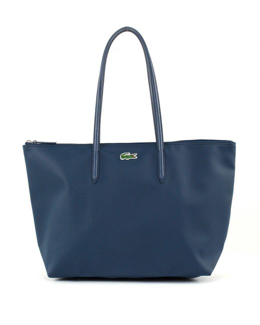 Lacoste L.12.12 Concept Shopper Tas 35 Cm in het Blue