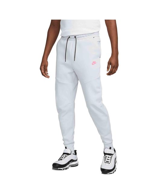 Pantalone da Uomo Sportswear Tech Fleece Bianco Taglia M cod DV0538-043 da  Uomo di Nike in Blu | Lyst