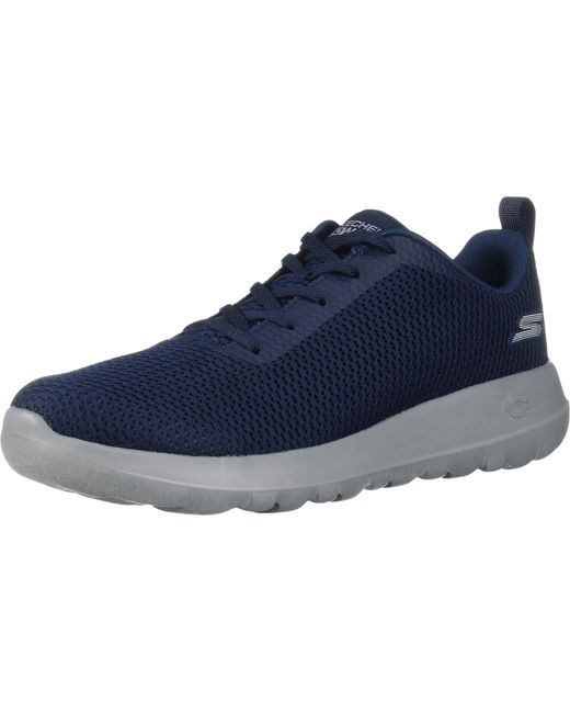 Skechers Blue Performance Go Walk Max-54601 Sneaker,navy/gray,10 Extra Wide Us for men