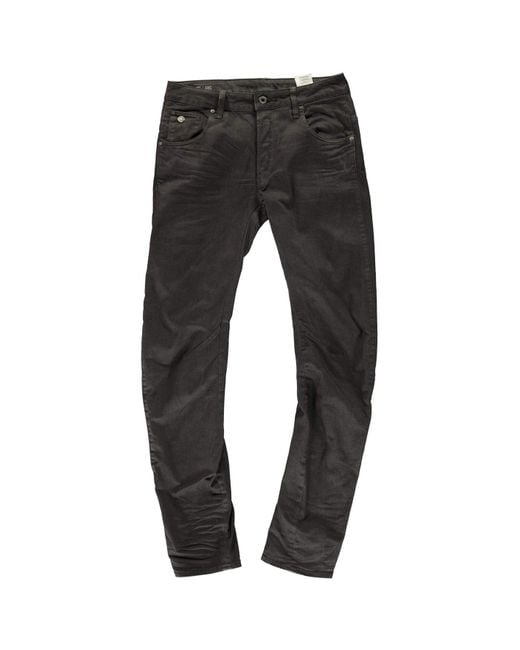 G-Star RAW Gray Arc 3d Slim Coj Jeans for men
