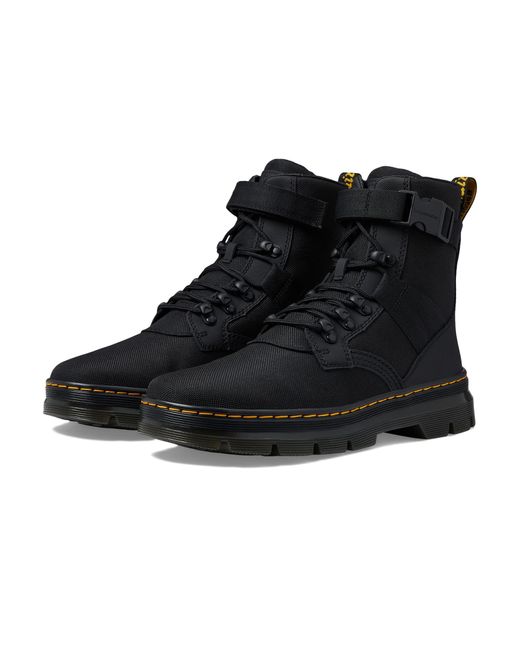 Dr. Martens Black Combs Tech Ii Boots For