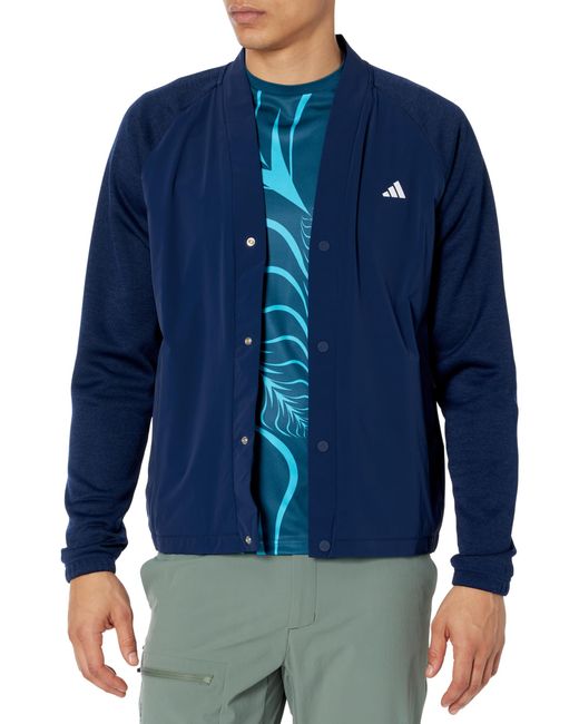 Adidas Blue Ultimate365 Tour Cardigan Sweater for men