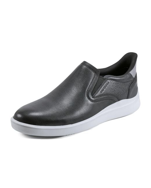 Rockport Black Tristen Casual Slip-on Shoes Sneaker for men