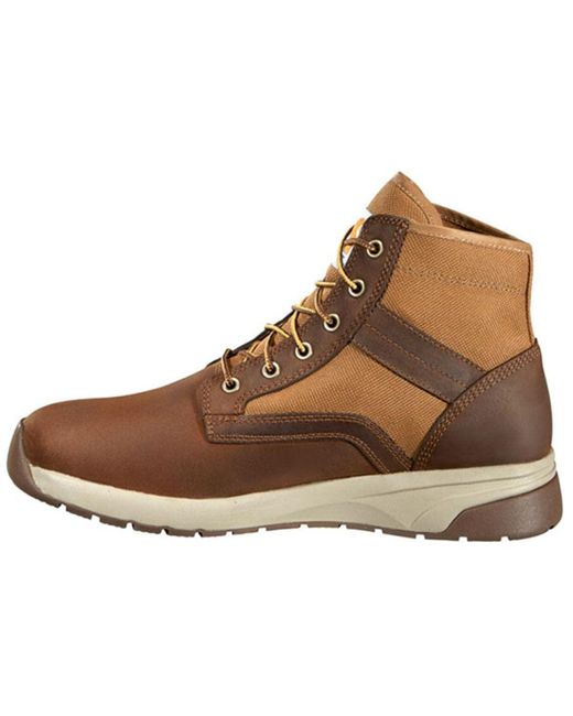 Carhartt Brown Force 5" Lightweight Sneaker Boot Nano Comp Toe Ankle for men