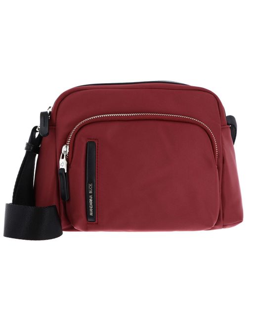 Mandarina Duck Red Umhängetasche Hunter Crossover Bag Grape dunkelrot