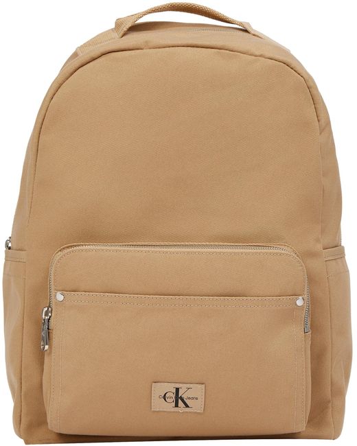 Calvin Klein Rucksack Sport Essentials Campus mit Seitenfächern in Natural für Herren