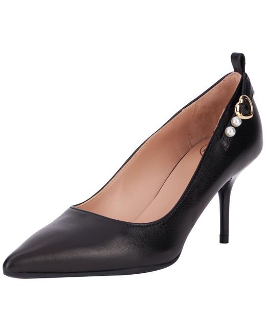 Ja10397g1lie0000 DÉCOLLETE Tacco Love Moschino en coloris Black