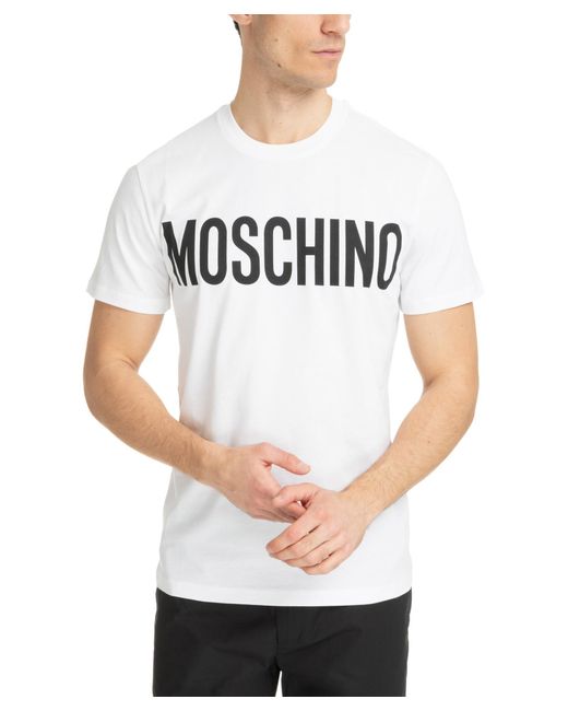 Moschino T-Shirt White 46 EU für Herren