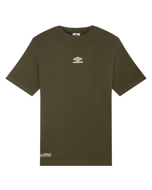 Umbro City Silo Crew Tee T-Shirt in Green für Herren