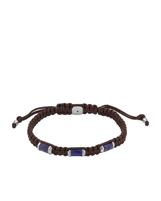 Bracciale Uomo Gioielli Trendy cod. JF04470040 di Fossil in Brown da Uomo