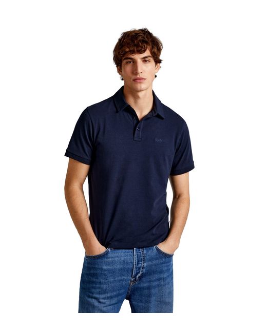 Pepe Jeans Harper Polo in Blue für Herren