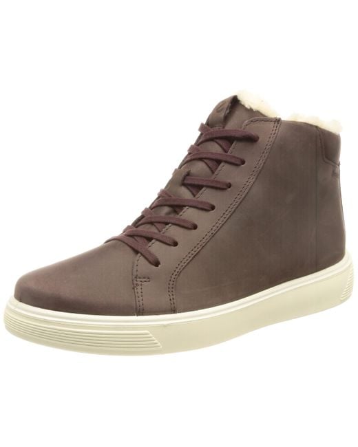 Ecco Brown Street Tray K Ankle Boot Oxford for men